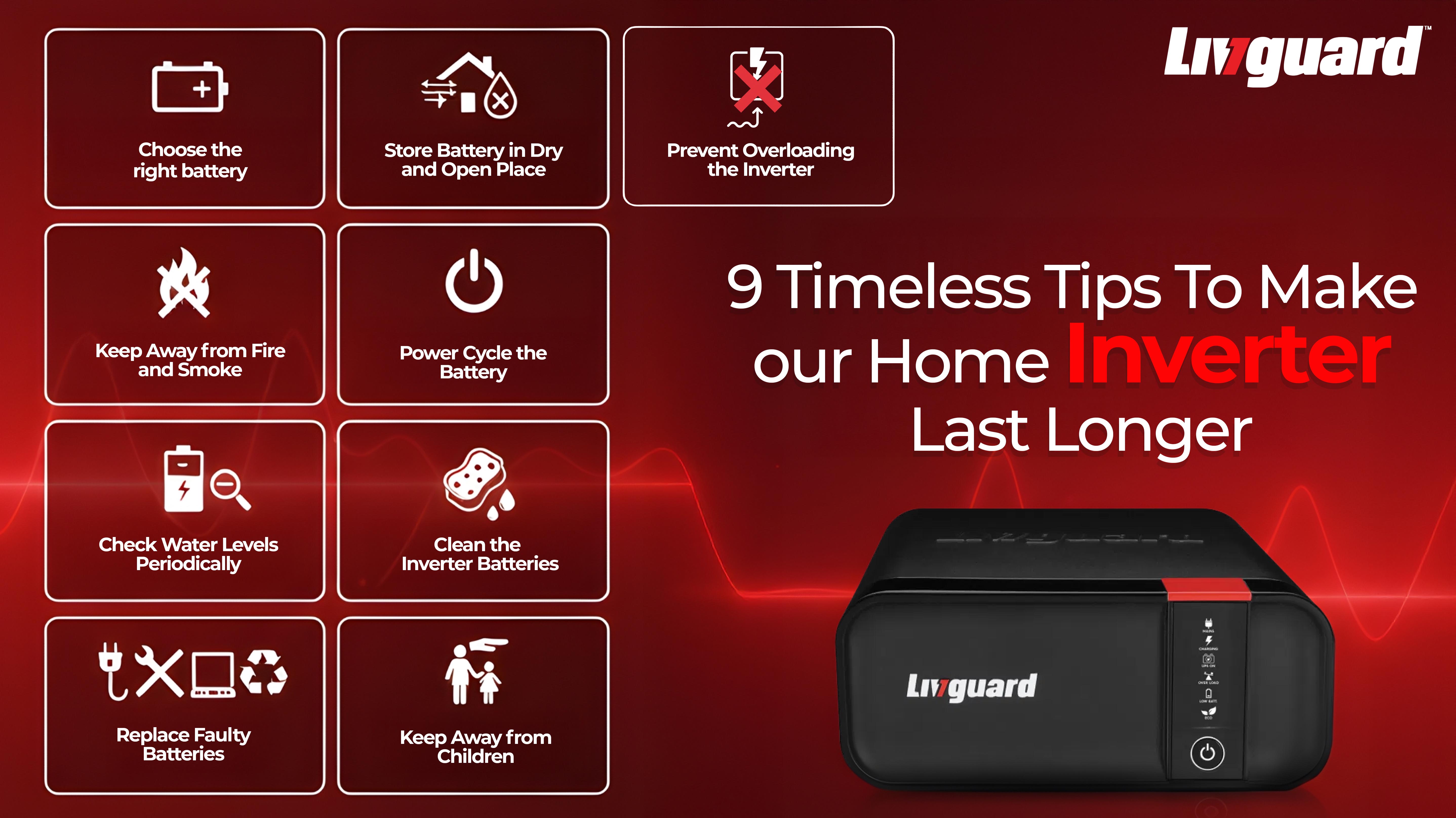 9 Timeless Tips To Make Your Home Inverter Last Longer