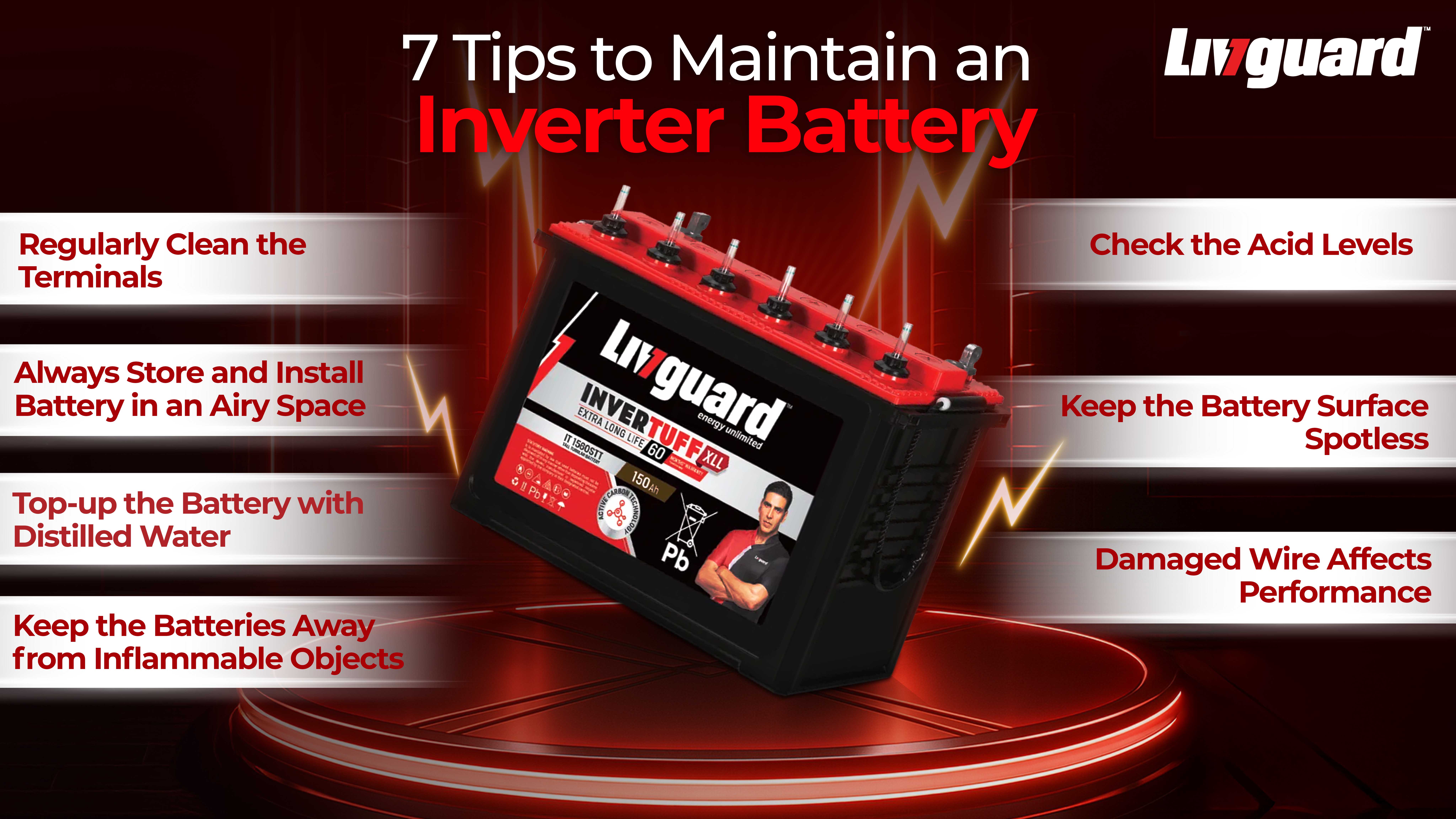 7 Tips to Maintain an Inverter Battery
