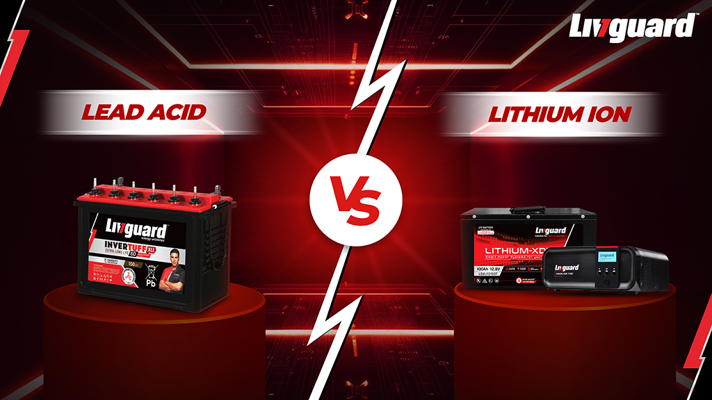 Lead Acid vs Lithium-Ion Batteries: Guide To Select The Best Inverter Battery For Home